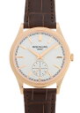 パテックフィリップ - カラトラバ | PATEK PHILIPPE | 6119R-001 | RG シルバー文字盤 手巻き レザー
