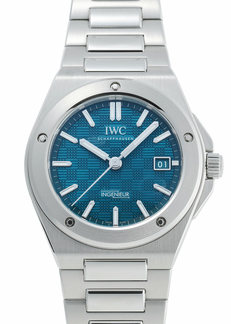 IWC - インヂュニア オートマティック 40 | INTERNATIONAL WATCH COMPANY | IW328903 | SS アクア文字盤 自動巻き ブレスレット | 未使用品