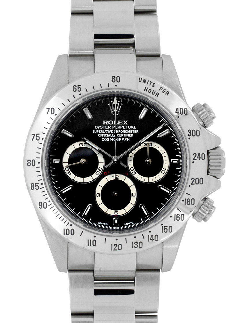 ロレックス - オイスター パーペチュアル コスモグラフ デイトナ A番 | ROLEX | 16520 SS 黒文字盤 自動巻き ブレスレット | 裏シール付 | 委託品 | 中古 |