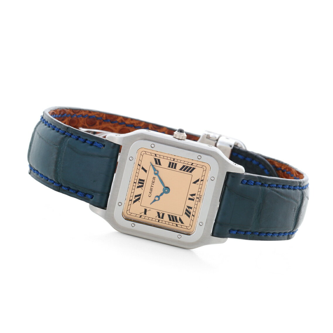 カルティエ サントス 腕時計（メンズ） Cartier【1994年製】サントス デュモン LM 90周年モデル Ref.W1516651【デッドストック】