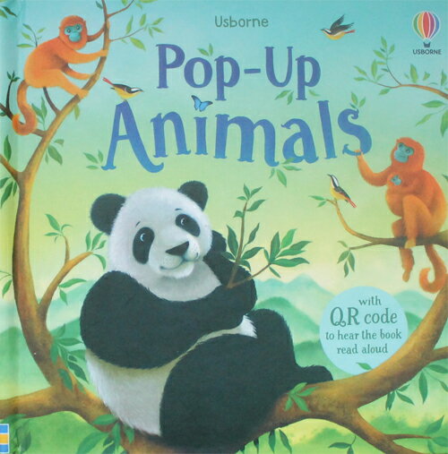 飛び出す絵本 仕掛け絵本 動物 英語 しかけ絵本 English picture book Usborne pop up animals プレゼント