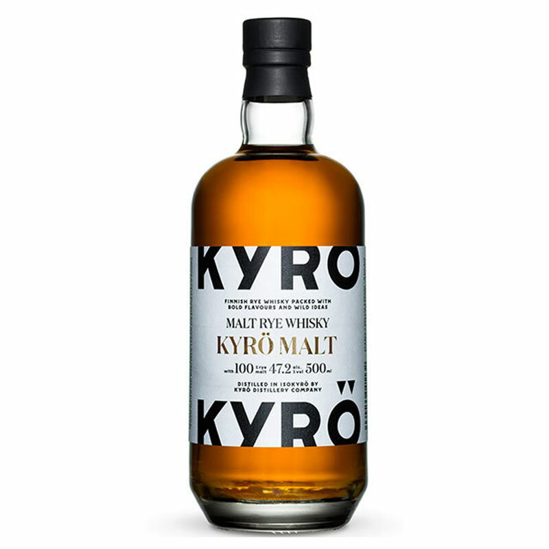 キュロ モルト ライ ウイスキー 500ml【箱付き】KYRO DISTILLERY COMPANY MALT RYE WHISKYフィンランド 北欧 ウイスキー フィーニッシュウイスキー キュロ ディスティラリー カンパニー お酒 ギフト アウトドア 父の日