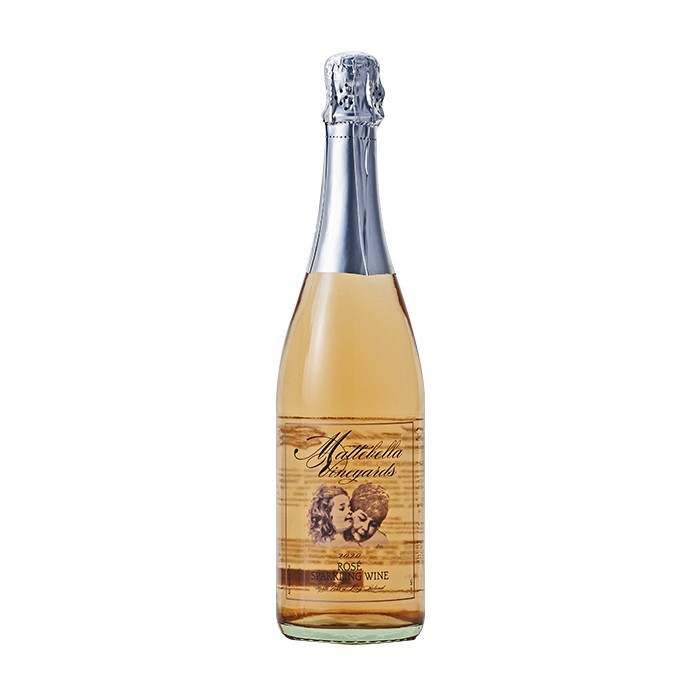 マッテベッラワイナリー ロゼ・スパークリング　Mattebella Rose Sparkling750ml 12.5%ニューヨークワイン ロングアイランドワイン 辛口 ロゼワイン アメリカ ニューヨークフェア 世界のワイン ギフト 贈り物