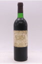 シャトー・マルゴー 1978 750ml Chateau Margaux 1978 重口 フランス ボルドー