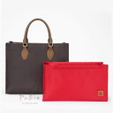 バッグインバッグ ルイヴィトン Louis Vuitton Onthego Tote対応 軽量 自立 チャック付き 小さめ 大きめ バッグの中 整理 整頓 通勤...