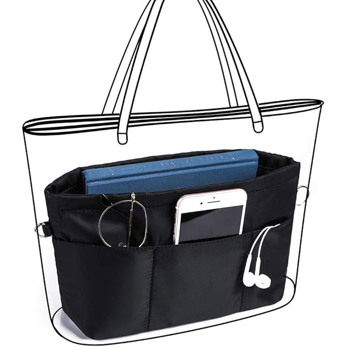 バッグインバッグ 自立 軽量 Bag in Bag トート用 バッグの中 整理 整頓 カバンの中 仕切り 通勤 旅行 ..