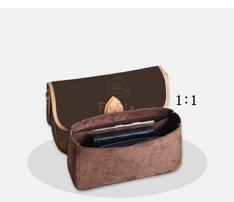 バッグインバッグ LOUIS VUITTON Diane対応 ルイヴィトン ディアヌ NM PM対応 フェ...