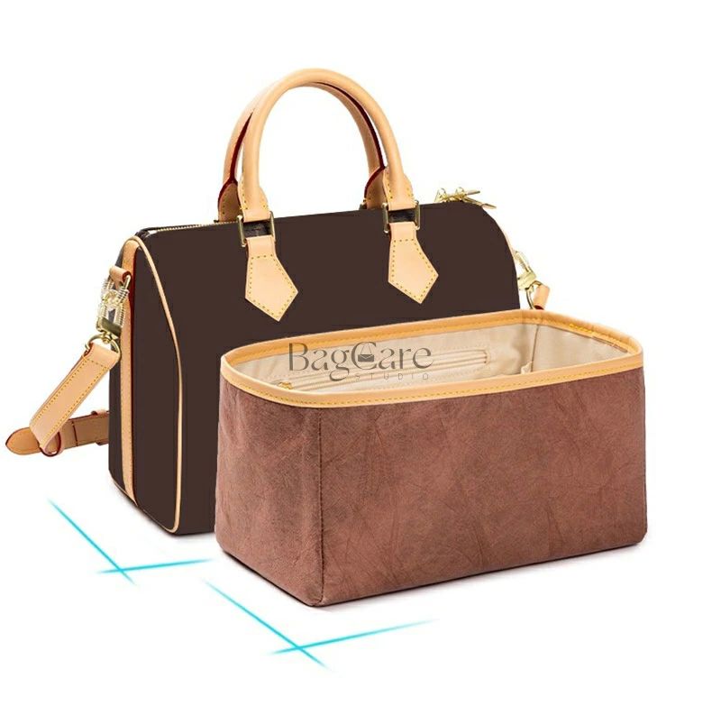 バッグインバッグ LOUIS VUITTON対応 LV Speedy 20/25/30/35専用 デュポン紙素材 ...