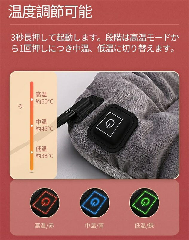 ���åץ��졼���� 45cm��45cm �ۥåȥޥå� usb �ŵ����� �ŵ��ޥå� ��Ǯ�ޥå� ȯǮ�ޥå� �ҡ������դ������� 3�ʲ���Ĵ��Ĥ� 5�ò�Ǯ ������ ���餫�� �Ȥ��� �����к� ���� �����