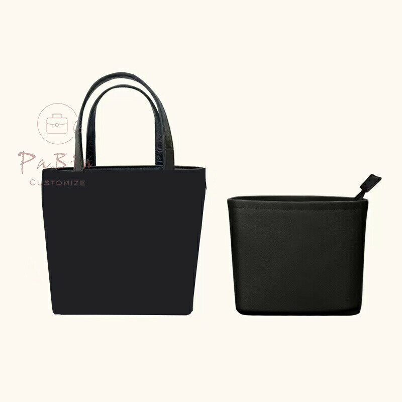 乐天商城 - バッグインバッグ YSL shopping tote 対応 軽量 自立 インナーバッグ チャック付き 小さめ 大きめ バッグの中 整理 整頓 通勤 旅行バッグ カスタマイズ　定制 バッグ 内部 底 汚れ防止 BagCare