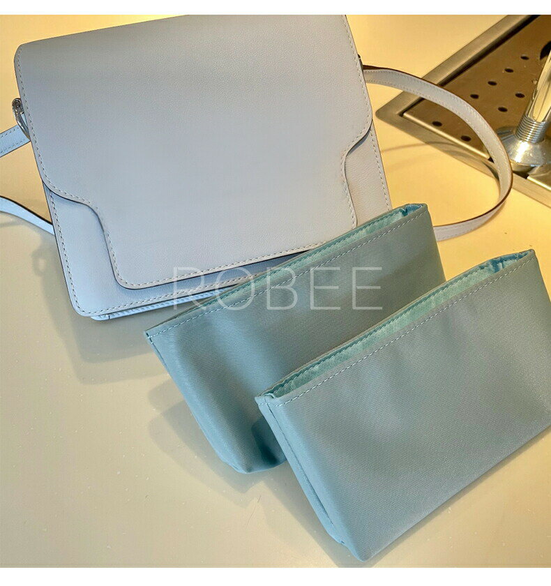 乐天商城 - バッグインバッグ Hermes Roulis 対応 軽量 自立 インナーバッグ チャック付き 小さめ 大きめ バッグの中 絹織物整理 整頓 通勤 旅行バッグ カスタマイズ　定制 バッグ 内部 底 汚れ防止 BagCare