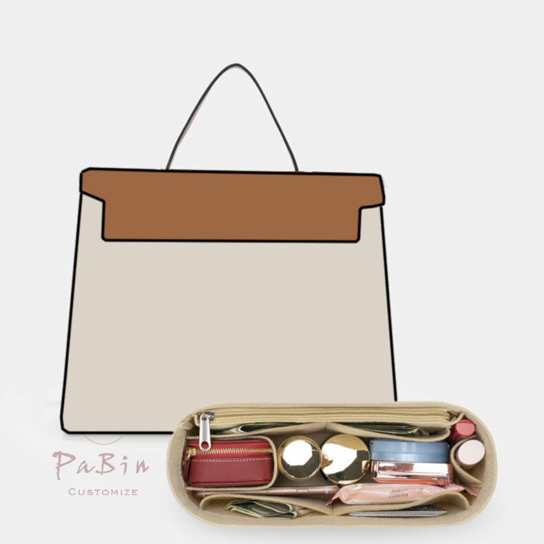 ブランド：BagCareご注意この商品は エルメス Hermes Herbag の互換商品です。バッグはただの参照物で、非売品です。柔らかい軽量フェルト生地素材が柔らかいので、財布などデリケートな小物に傷を付けず収納ができます！また、軽量でバッグの中に入れても重くならず便利です！ 収納簡単収納力抜群！仕切りポケット、携帯電話や鍵、化粧品、ハンカチ、財布、リップクリームなどの小物をキチンと収納でき、自分の必要なものを簡単に見つけます。 自立/型崩れ防止。単独で使うときはしっかり立つことができ、カバンの中に置いた時はバッグのへたる形も安定します。形は変形しやすく鞄に完璧な組み合わせ、たくさんものを入れてもしっかりしています。 ブランドのバッグに対応普段買っている共通のカバンに対して、サイズが合わないなどの気まずさを避けました。ご注意この商品はCELINEの互換商品です。柔らかい軽量フェルト生地素材が柔らかいので、財布などデリケートな小物に傷を付けず収納ができます！また、軽量でバッグの中に入れても重くならず便利です！ 収納簡単収納力抜群！仕切りポケット、携帯電話や鍵、化粧品、ハンカチ、財布、リップクリームなどの小物をキチンと収納でき、自分の必要なものを簡単に見つけます。 自立/型崩れ防止。単独で使うときはしっかり立つことができ、カバンの中に置いた時はバッグのへたる形も安定します。形は変形しやすく鞄に完璧な組み合わせ、たくさんものを入れてもしっかりしています。 ブランドのバッグに対応普段買っている共通のカバンに対して、サイズが合わないなどの気まずさを避けました。 【注意事項】 1.当店で取り扱っている商品は、ブランドバッグ用の「バッグインバッグ」「ショルダーストラップ」「バッグ改造用パーツ」などに限られます。商品ページに掲載されているバッグの画像はあくまで参考イメージであり、実際の販売商品ではございませんので、ご購入前に必ずご確認ください。誤解による返品につきましては、送料・手数料等はお客様のご負担とさせていただきます。 2.当店商品はお客様ご自身によるバッグの整理・カスタマイズを目的とした互換品・付属品です。改造や使用によりバッグが損傷したり、機能が失われたりする場合、当店はは一切の責任を負いかねますので予めご了承ください。 3.商品画像はお使いのモニタ端末などにより、実物と色味や質感が多少異なって見える場合がございます。 4.注文受付と入金確認の時間差により、稀に在庫切れが発生する可能性がございます。その際は誠に恐縮ですが注文をキャンセルさせていただきます。また複数商品をご購入の場合、発送方法が変更される可能性がございます。 5.ご登録住所に不備がある場合、商品をお届けできないことがあります。宛先不明による返送や再配達が生じた際の費用はお客様のご負担となりますので、住所情報の正確なご入力をお願い申し上げます。 【注意事項】 Click here ・当店は、中国を本店とする海外ショップです。 ・当店のカード決済代行会社はRakuten Commerce LLCです。 ・当店でご購入された商品は、原則として、「個人輸入」としての取り扱いになり、中国からお客様のもとへ直送されます。 ・当店は中国に所在する事業者であるためお客様の注文情報は当店が所在する中国へ提供いたします。注文情報の提供について同意いただいた上でご注文ください。 ●中国の個人情報保護法制等について確認する場合は、こちらのページ「 https://corp.rakuten.co.jp/privacy/data-transfers.html 」をご参照ください。 ・国外から配送される商品は、通関時に関税・輸入消費税が課税される可能性があります。 ・個人輸入される商品は、全てご注文者自身の「個人使用・個人消費（日本に居住する者に寄贈される物で、当該寄贈を受ける者の個人的な使用に供される場合を含みます。）」が前提となります。第三者への譲渡・転売が法令で禁止されるもの（医薬品、医薬部外品、化粧品等を含みますが、これに限られません。）もございますのでご注意下さい。 ・一部商品は国内の提携先倉庫から配送されます。 ・国内配送の商品は国内でのお買い物と同じく消費税が発生いたします。関税はかかりません。 ・国内配送の商品は他の商品と同梱不可になります。 ・商品お届けまでに、海外からの配送は7~9日程度、国内配送の場合は3~5日程度かかります。