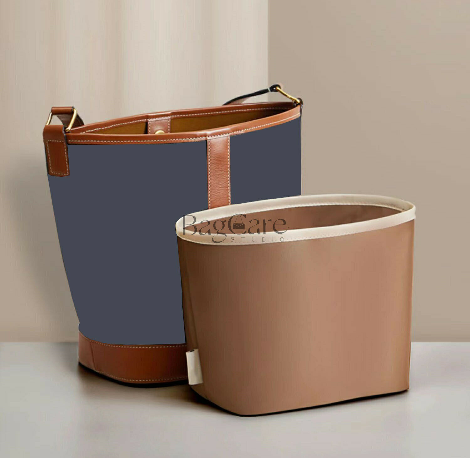 バッグインバッグ セリーヌ Celine対応 インナーバッグ 軽量 ナイロン 高級バッグ専用 バッグの中を整理整頓 多機能 メンズ レディース Bag in Bag 旅行 出勤カスタマイズ カスタマイズ バッグ 内部 底 汚れ防止 BagCare(4.0)