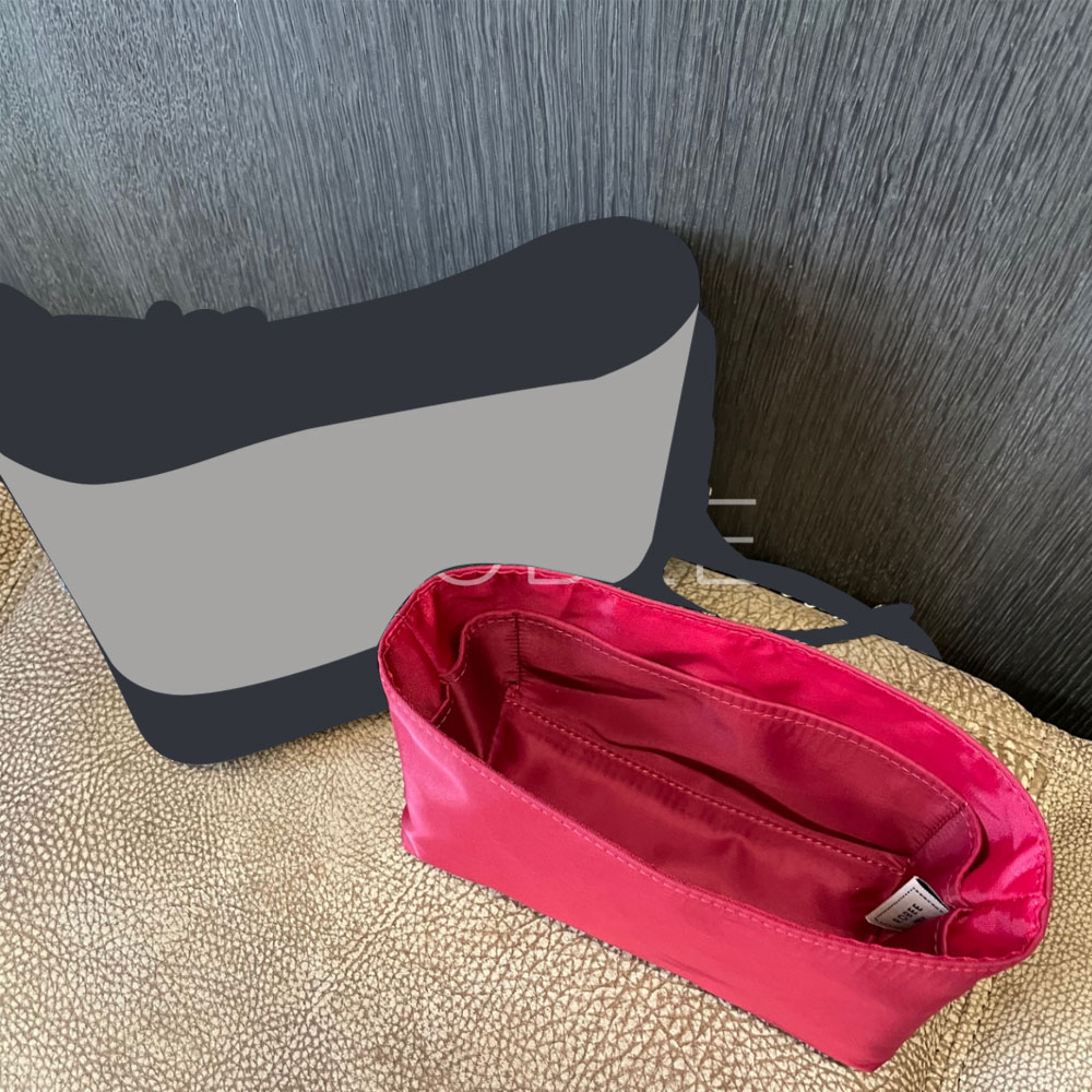 バッグインバッグ シャネルChanel 対応 軽量 自立 インナーバッグ チャック付き 小さめ 大きめ バッグ..