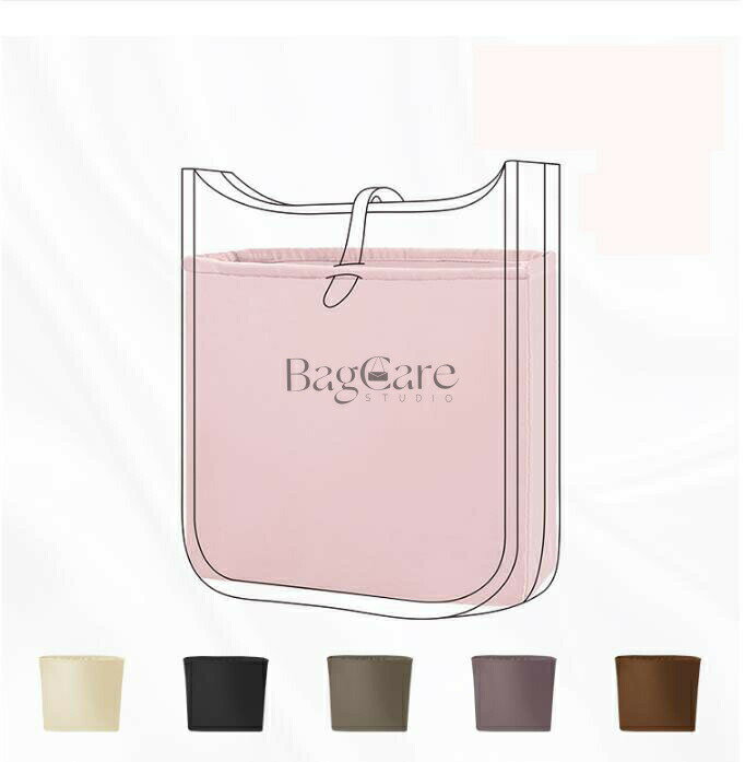 バッグインバック インナーバッグ Hermes Evelyne18/29/33/40 bags 高級絹 サテン トートバッグ カスタ..