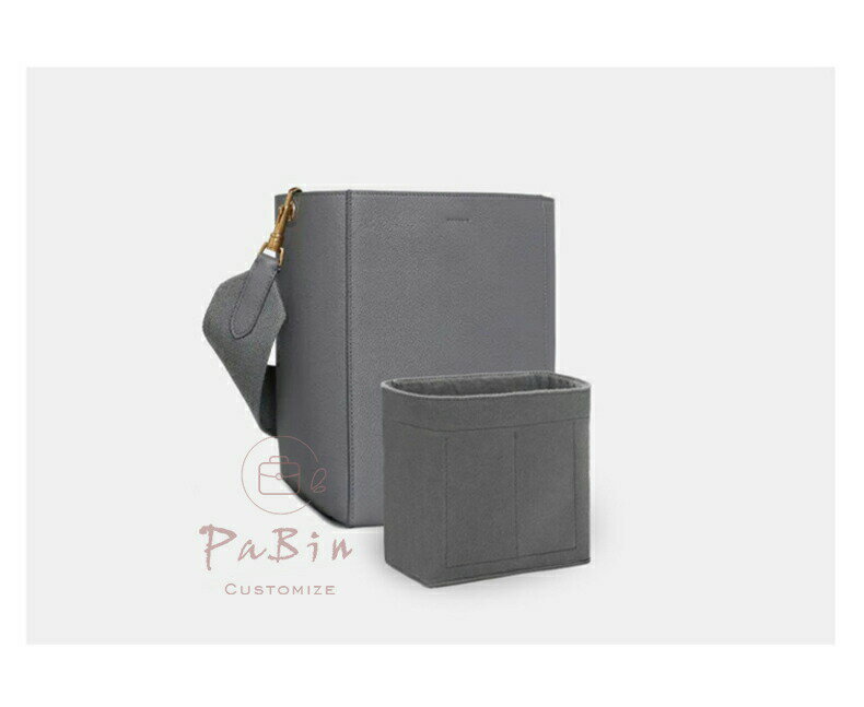 バッグインバッグ セリーヌ celine sangle bucket 対応 インナーバッグ フェルト 軽量 高級バッグ専用 ..