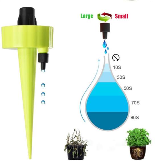 12本セット 自動給水キャップ じょうろ 自動水やり器 植物 自動給水器 水遣り機 自...