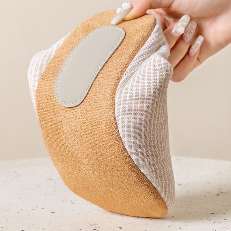 Monusoの4足セット スリッパ 冬 おしゃれ 洗える 来客用 滑り止め 静音 室内履き クッション性 履き心地良い 軽量 シンプル かわいい 家族 カップル ルームシューズ 洗濯可｜アングル2