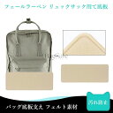 【多くの色を選択可能】バッグ 底板/中敷 バッグ底板支え FJALLRAVEN Kanken対応 フェールラーベン リュックサック専用 バッグ 底 汚れ防止 フェルト素材 バッグシェイパー バッグ付属品 バッグのていぶを支える バッグを立体的に形にします BagCare|詳細画像