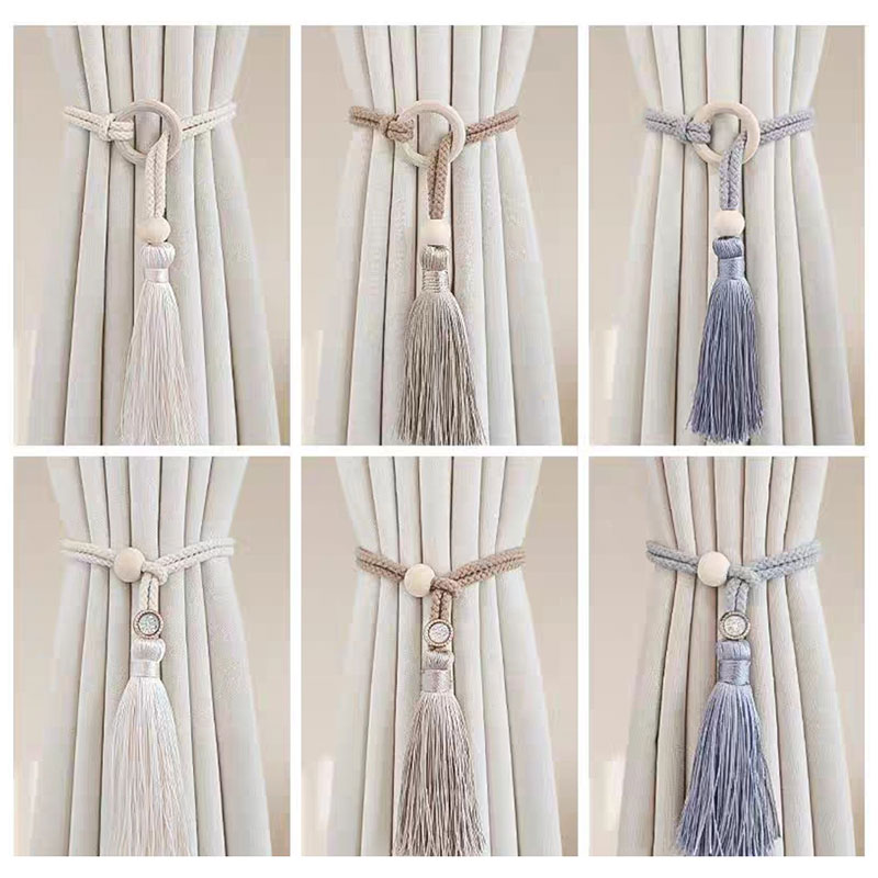 2本セット カーテンタッセル カーテンアクセサリー 飾り カーテン留め飾り おしゃれ カーテン留め 可愛..