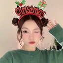 【3枚セット】クリスマス 飾り カチューシャ 髪飾り クリスマスツリー 雰囲気 レディース 子供 可愛い パーティー 写真撮影用
