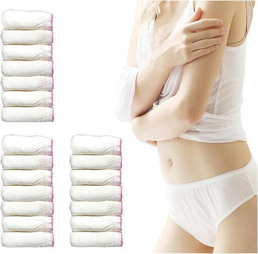 21枚入 使い捨てパンツ 女性用 ショーツ下着 綿 パンツ 柔らかい レディース一次性内? 使い捨て 大人用 衛生 旅行用 入院 旅行防災 出張用グッズ 持ち運びに便利 21枚入 使い捨てパンツ 女性用 ショーツ下着 綿 パンツ 柔らかい レディース一次性内? 使い捨て 大人用 衛生 旅行用 入院 旅行防災 出張用グッズ 持ち運びに便利