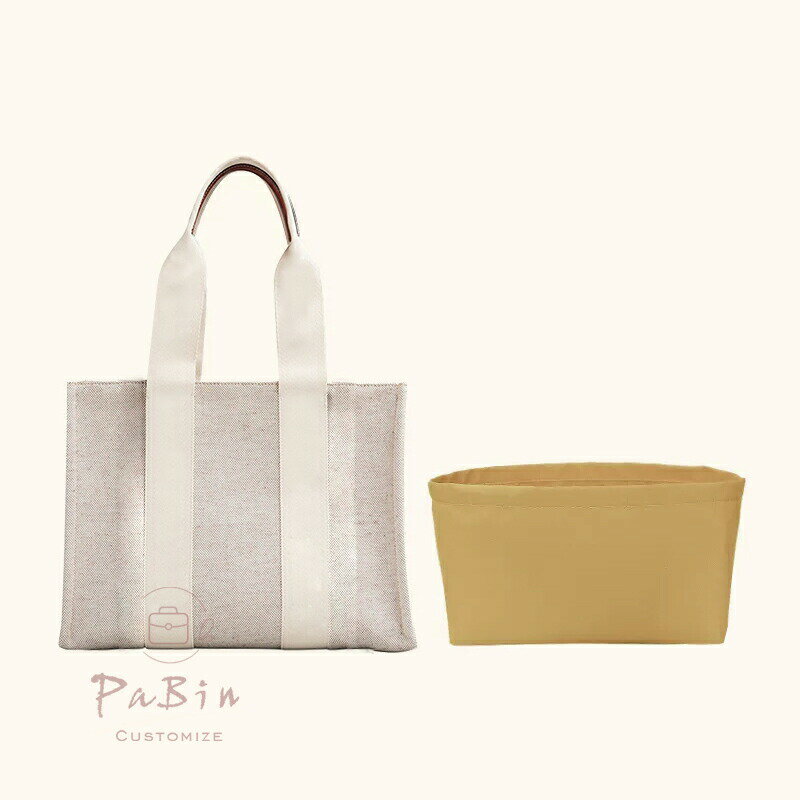 バッグインバッグ chloe woody tote 対応 ナイロン 軽量 自立 インナーバッグ チャック付き 小さめ 大きめ バッグの中 整理 整頓 通勤 旅行バッグ カスタマイズ 定制 バッグ 内部 底 汚れ防止 BagCare