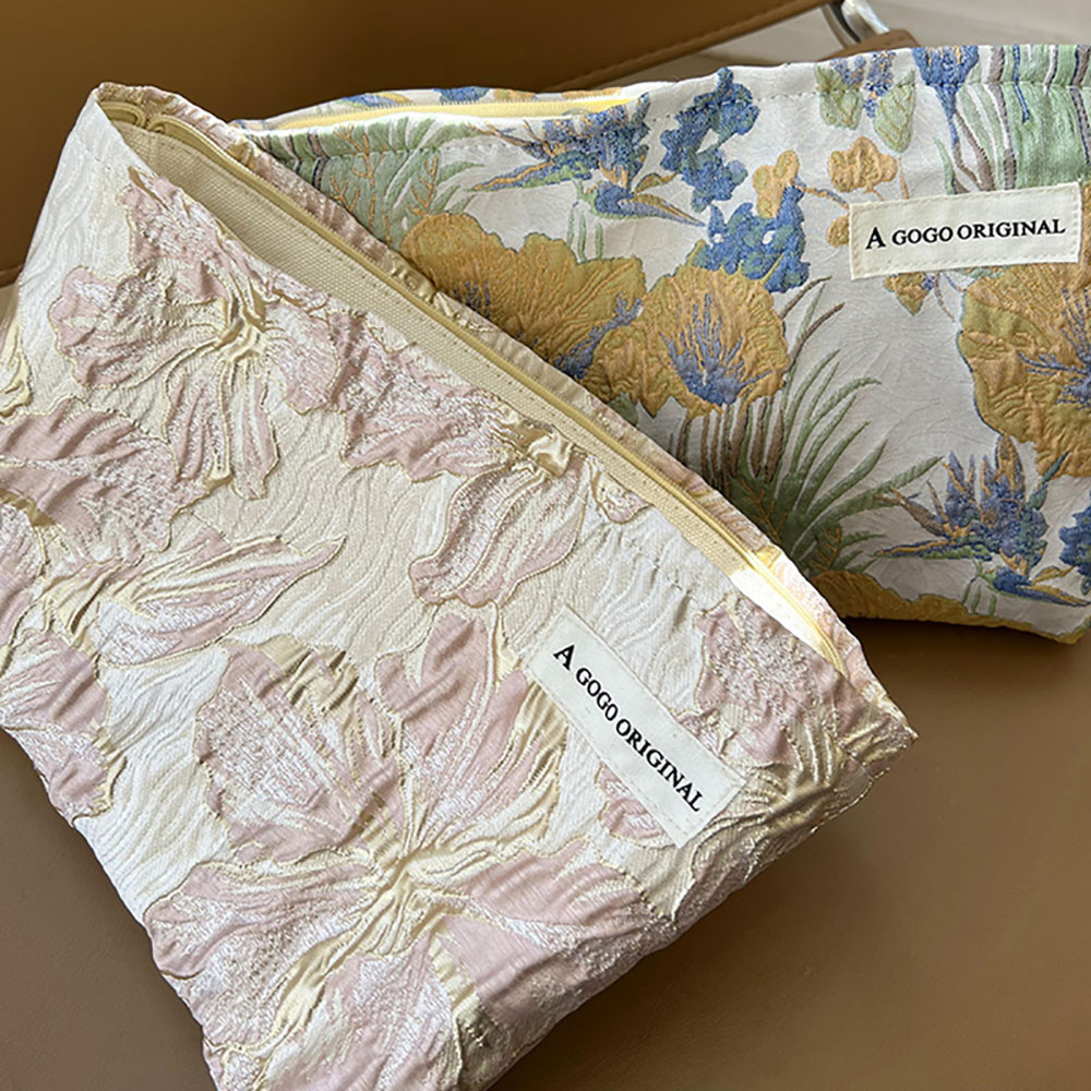 乐天商城 - ポーチ 小物入れ 可愛い 柄 花柄 化粧ポーチ おしゃれ メイクポーチ かわいい トラベルポーチ コンパクト 収納 整理 自立 インナーバッグ メイク コスメ プレゼント バッグインバッグ バッグ 内部 底 汚れ防止 PaBin