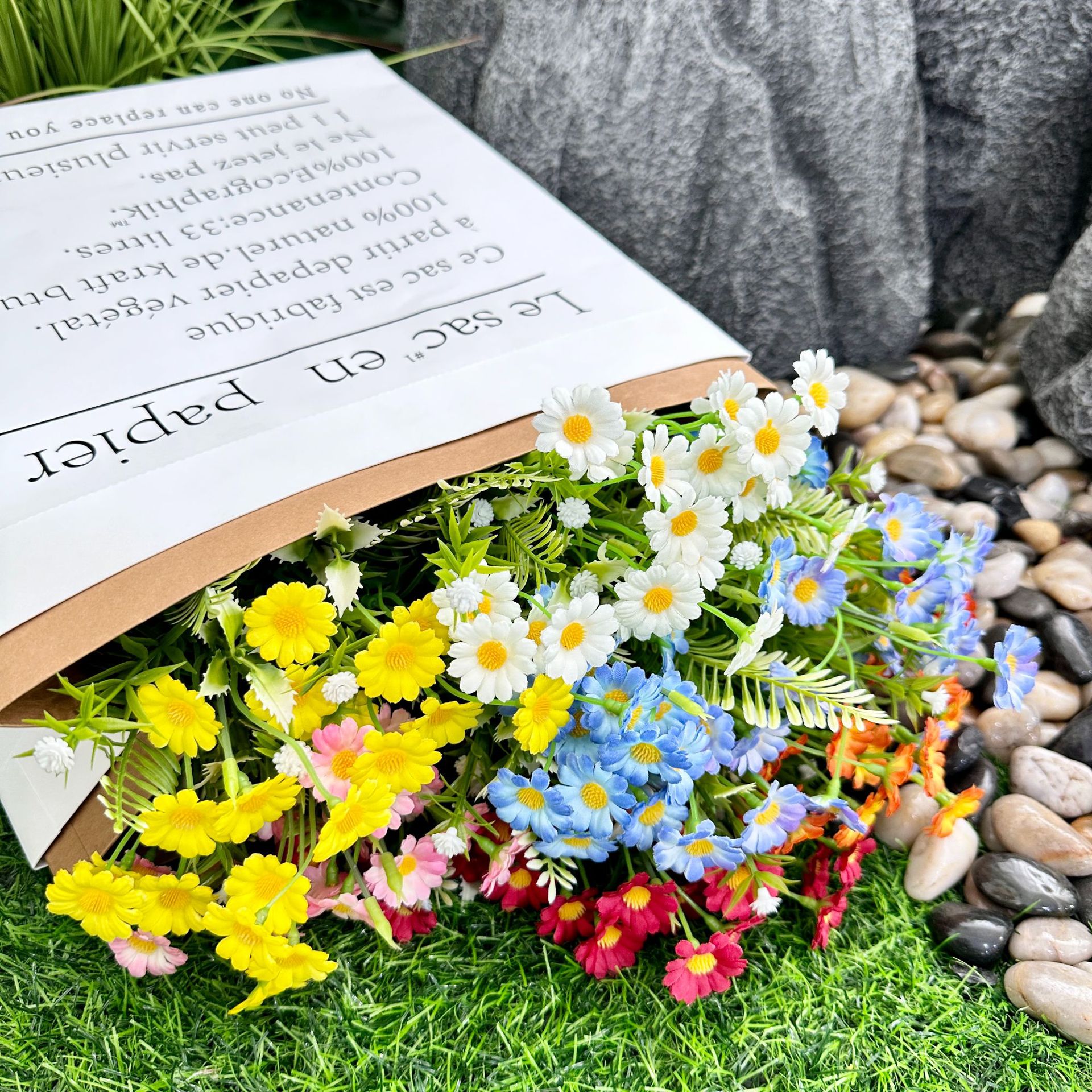 7色1組本セット 1色20輪 菊 造花 花束 フラワー 枯れない花 菊花卉 可愛い おしゃれ 女性 彼女 人気プレゼント 贈り物 誕生祝 記念日 写真撮影 雰囲気 お礼 結婚式 卒業式 飾り 野菊 バレンタイン ホワイトデー