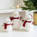 クリスマス雪だるま 3個入り S+M+L クリスマス人形 クリスマス飾り 雪だるま おもちゃ人形 かわいい クリスマス 装飾品 贈り物 プレゼント