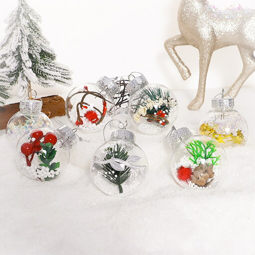 12個入り 6cm クリスマスボール クリスマスオーナメント クリスマスの装飾 PET透明ボール クリスマスボールセット 12個入り 6cm クリスマスボール クリスマスオーナメント クリスマスの装飾 PET透明ボール クリスマスボールセット