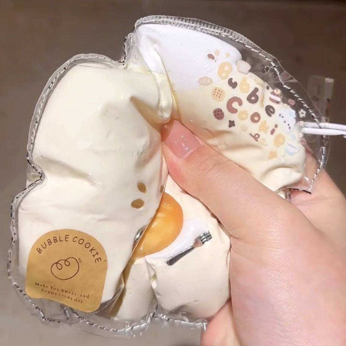 スクイーズおもちゃ 食べ物モチーフ やわらかおもちゃ もちもち 低反発 パッケージのまま遊べる 汚れ防止 デスク飾り 子供 大人 兼用 誕生日 プレゼント 気分転換（食べられません） monuso-10006794 Monuso サンプル画像3