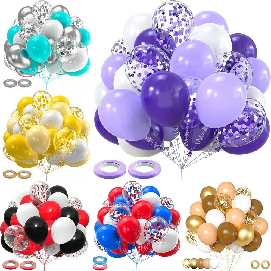 【最安値挑戦!楽天スーパーSALE限定】 90個 風船 バルーン ピンク お誕生日 ゴム風船 セット 飾り付け happy birthday バルーン 吹雪入れ...