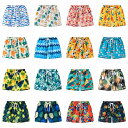 【50%off 楽天スーパーSALE】 2枚セット 水着 キッズ 海水パンツ サーフパンツ UVカット 短パン ジュニア 男の子 子供用 ランダムに発送