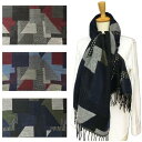 ★ SALE ★ GEOMETRIC PATTENストール 大判 ストール マフラー レディース メンズ ひざ掛け STOLE MUFFLER 楽天 マラソン ...