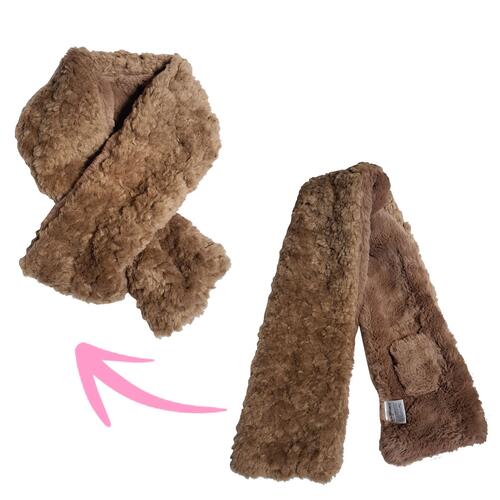 ★SALE★【 ボア ティペット マフラー 】 Muffler マフラー ボア boa プードル ファー ニット ティペット ストール 大判ストール スヌード レディース メンズ キッズ ミニマフラー ファー 差し込み 防寒 暖かい あったかい ふわふわ 楽天 セール mooca メール便送料無料 mf 3