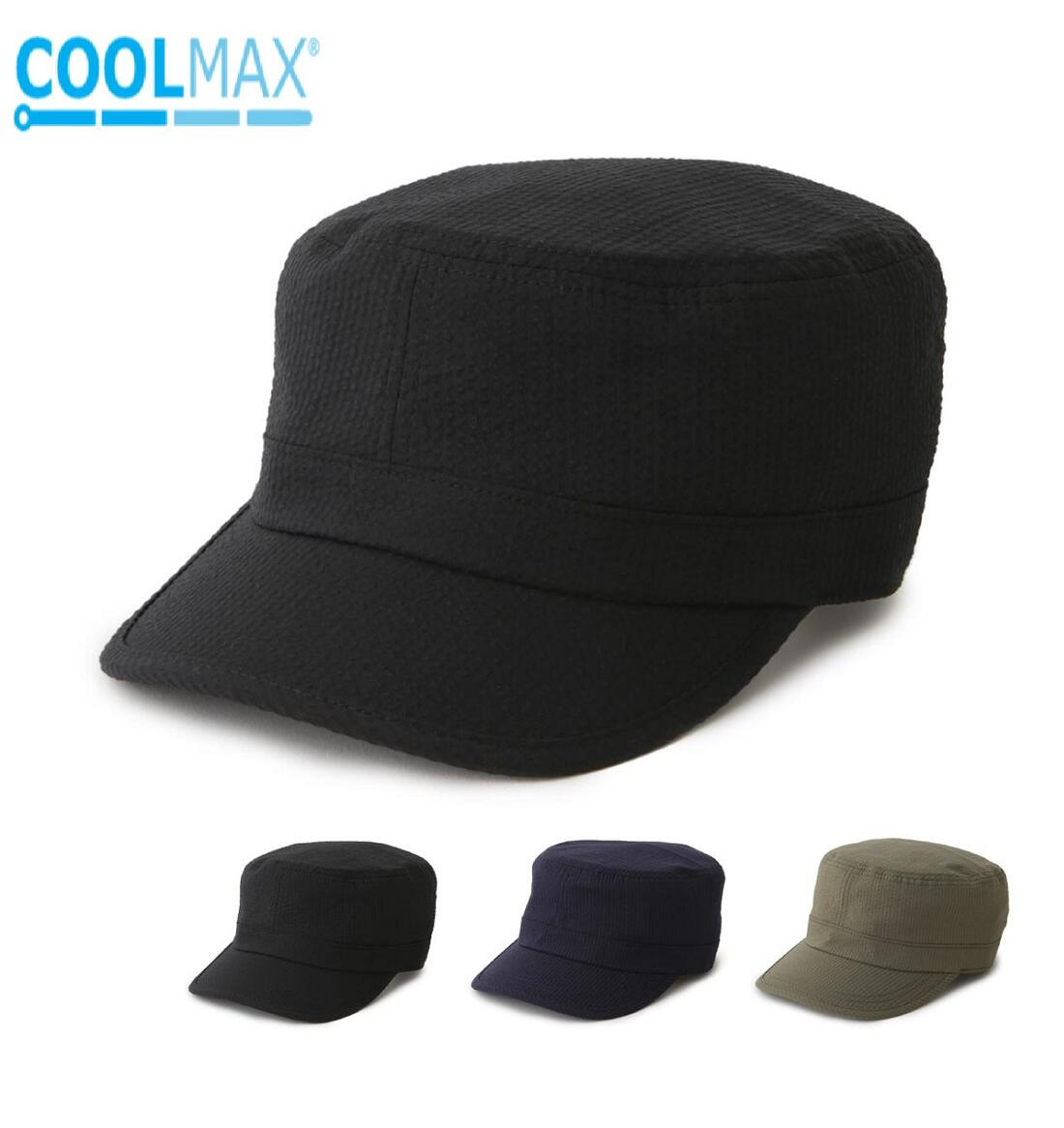 日本製生地 【 COOLMAX生地 ワークキャップ 】撥水 帽子 ワークキャップ COOLMAX work cap キャップ ハット HAT メンズ レディース 紫外線対策 UV 日除け つば アウトドア レジャー シンプル おしゃれ UVカット 春 夏 海 MOOCA モカ 楽天 セール 【 メール便 送料無料 】wk