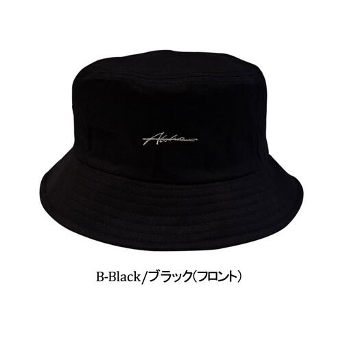 【 アロハ 刺繍 コットン バケットハット 】[送料無料メール便] 帽子 バケット ハット ALOHA 綿 Cotton Bucket HAT メンズ レディース キッズ おしゃれ つば 刺繍 無地 洗える 紫外線 UVカット アウトドア アドベンチャー サファリハット 折りたたみ おそろい 楽天 MOOCA 3