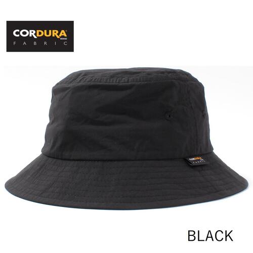 【 コーデュラ バケットハット 】[送料無料メール便] 帽子 バケット ハット Cordur...