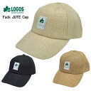 \マラソンセール/【 ロゴス フェイク ジュート キャップ 】帽子 LOGOS CAP JUTE キャップ UV 紫外線カット UVカット帽子 レディース メン...