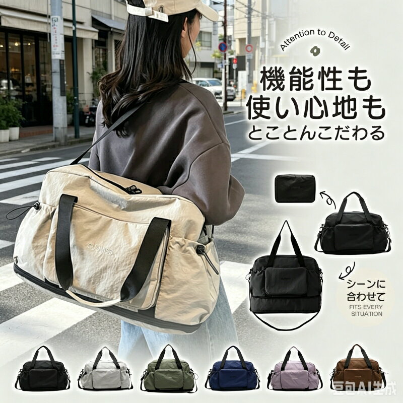 Boston Bags - ★10%OFFクーポン★ボストンバッグ 折りたたみ 拡張 ショルダー付き トートバッグ 旅行バッグ 修学旅行 4way キャリーオンバッグ 旅行バック 拡大 トラベルバッグ 入院バッグ 大容量 超軽量 バッグ 旅行 コンパクト マザーズバッグ 持ち手 男女兼用 大きめ