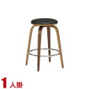 【送料無料/設置無料】 完成品 輸入品 ジュリエット1712 バーチェア ブラック 幅36.5cm 椅子 チェア ダイニングチェア カウンターチェア バーチェア おしゃれ