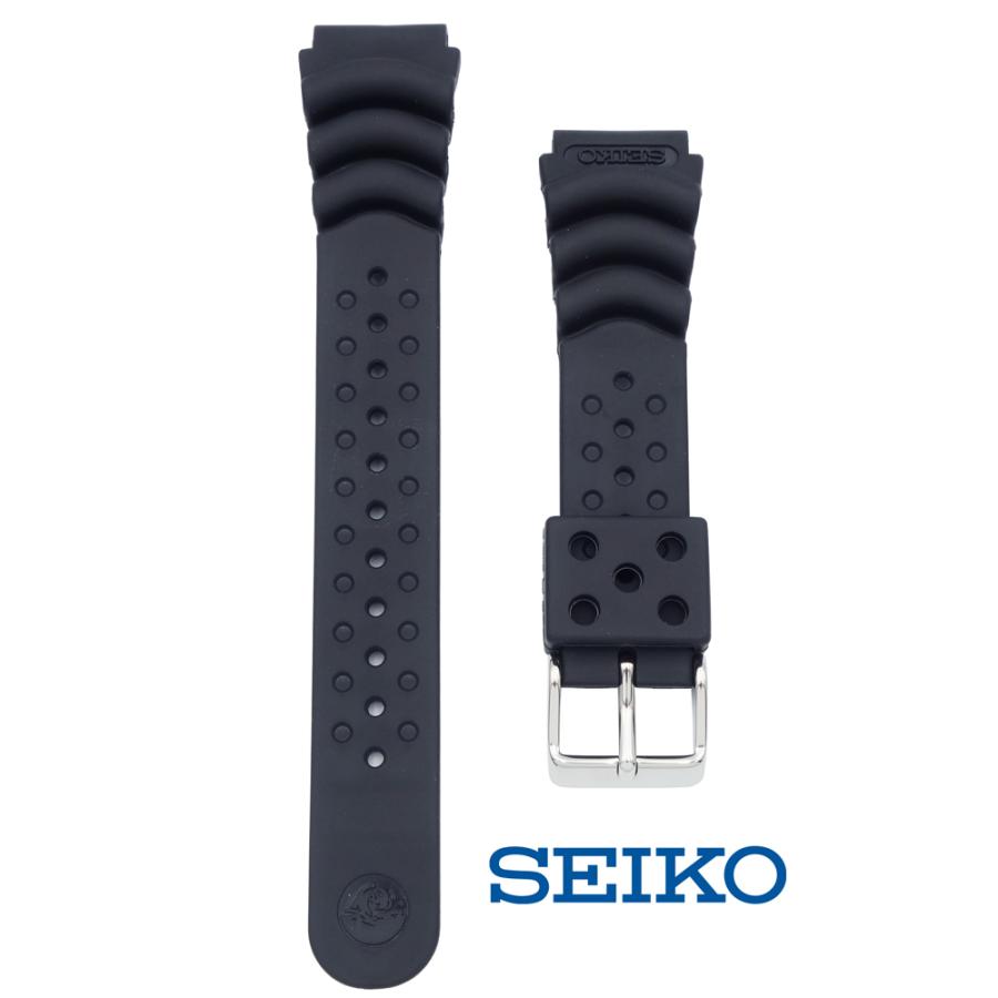 20mm セイコー SEIKO 時計ベルト ダイバーズウォッチ用 ウレタン バンド DB73BP 正規品【送料無料 ネコポスにて発送】