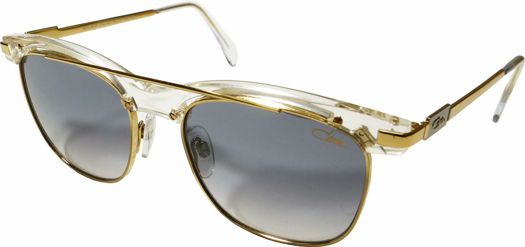 【送料無料】CAZAL カザール サングラス MOD.9084 COL.002 54□19 クリア×ゴールド