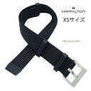 20mm ハミルトン純正 H690682304 H690.682.304 カーキ フィールド NATOベルト XSサイズ ショートサイズ 短め ブラック 正規品...