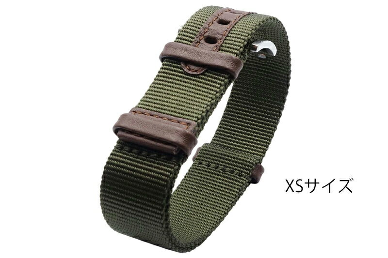 20mm ハミルトン純正 H690694302 H690.694.302 カーキフィールド メカニカル NATOベルト ショートサイズ XS 短め グリーン 正規品 【バネ棒外しプレゼント】