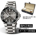 腕時計 オリス ORIS アクイス チタニウム デイト ダイバーズ 機械式自動巻 01 733 7730 7153-07 8 24 15PEB 73377307153 グレー 43.5mm 正規品【ショッピングローン24回無金利】【メーカーお取り寄せ】