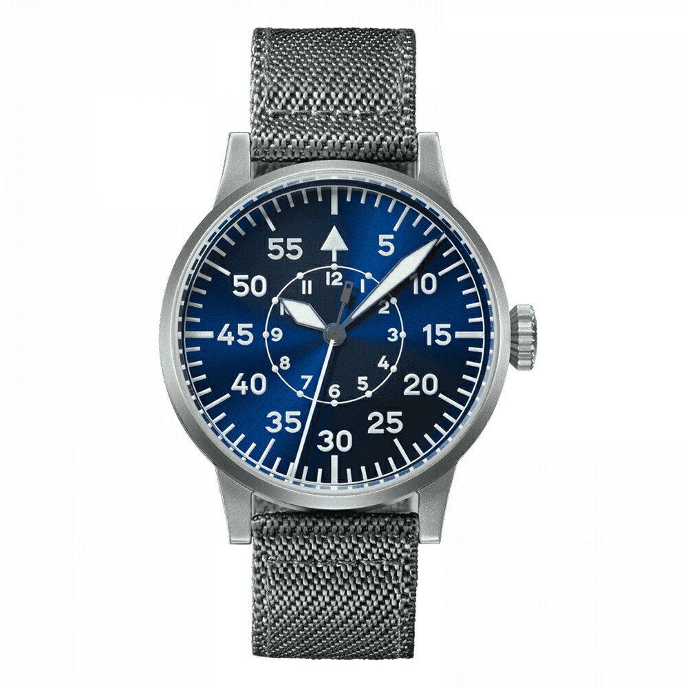 腕時計 Laco Laco 862082 ORIGINAL PILOT Paderborn Blaue Stunde オリジナル パイロット パーダーボルン ブラウシュトゥンデ 機械式自動巻き 正規品【ショッピングローン最大24回まで無金利】【お取り寄せ】