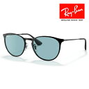 RayBan レイバン サングラス メガネフレーム Erika metal エリカメタル 54□19 ブラック ブルー 調光レンズ RB3539 002/Q2 クロス付き レイバン純正メガネケース付き 国内正規品【あす楽対応】