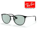 RayBan レイバン サングラス メガネフレーム Erika metal エリカメタル 54□19 ブラック ブルー 調光レンズ RB3539 002/Q5 クロス付き レイバン純正メガネケース付き 国内正規品【あす楽対応】